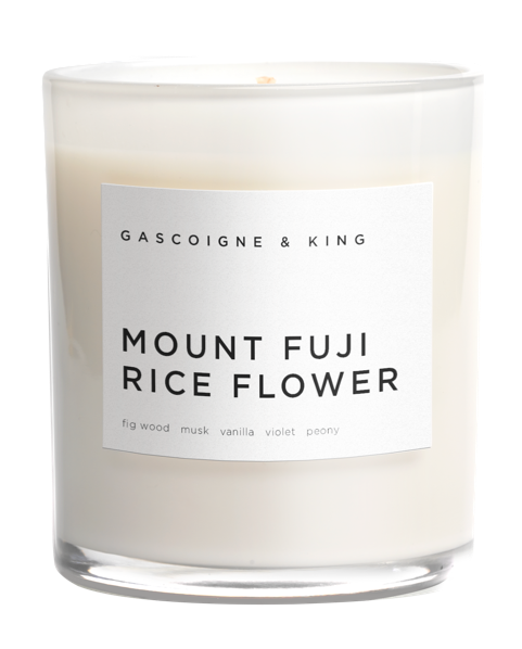 Luxury Scented Candle | Mount Fuji rice flower