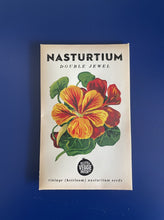 Load image into Gallery viewer, NASTURTIUM &#39;DOUBLE JEWEL&#39; HEIRLOOM SEEDS
