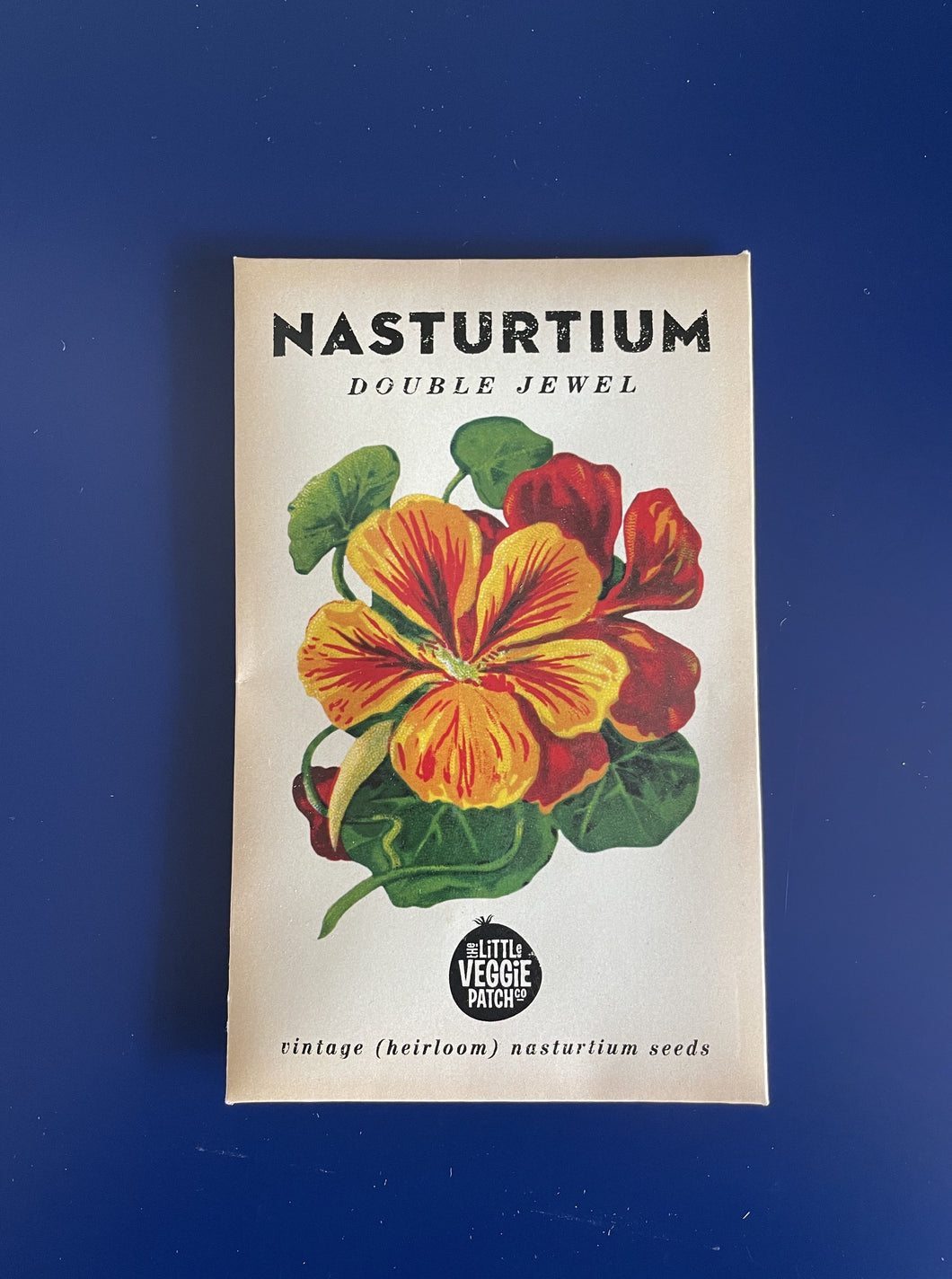 NASTURTIUM 'DOUBLE JEWEL' HEIRLOOM SEEDS