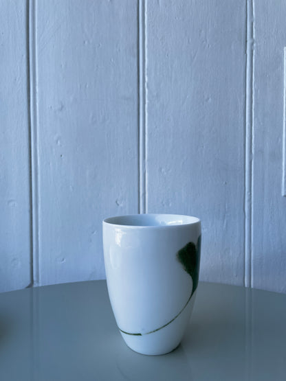 Ginkgo porcelain beaker