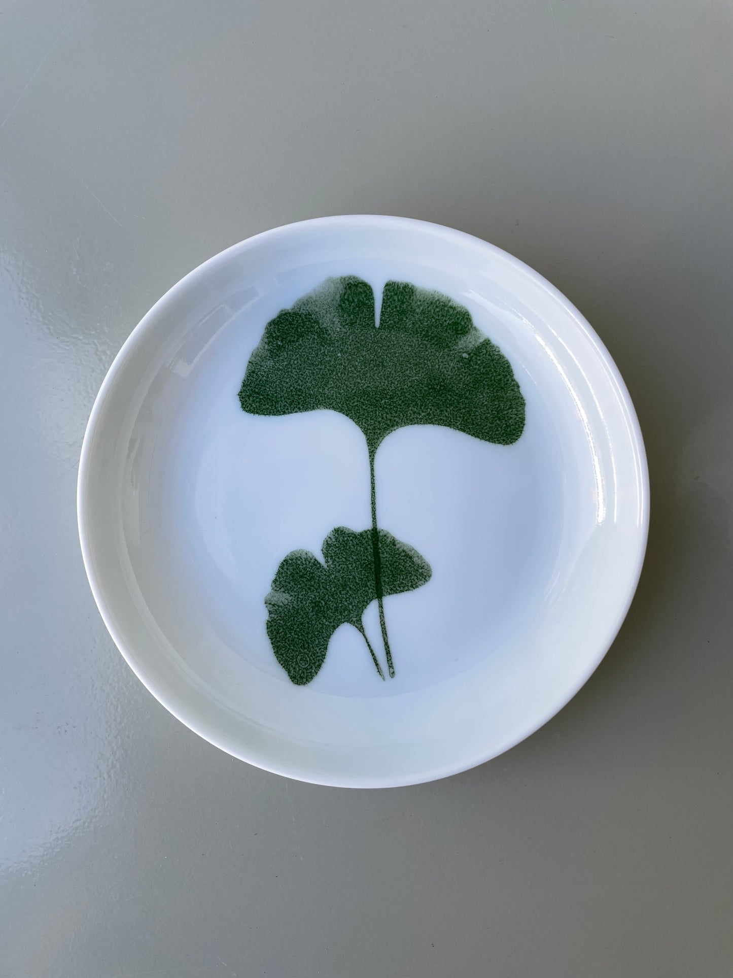 Ginkgo porcelain coupe | 14cm