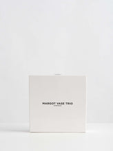 Load image into Gallery viewer, Margot Vase Trio | Amber/Pink/Clear Set
