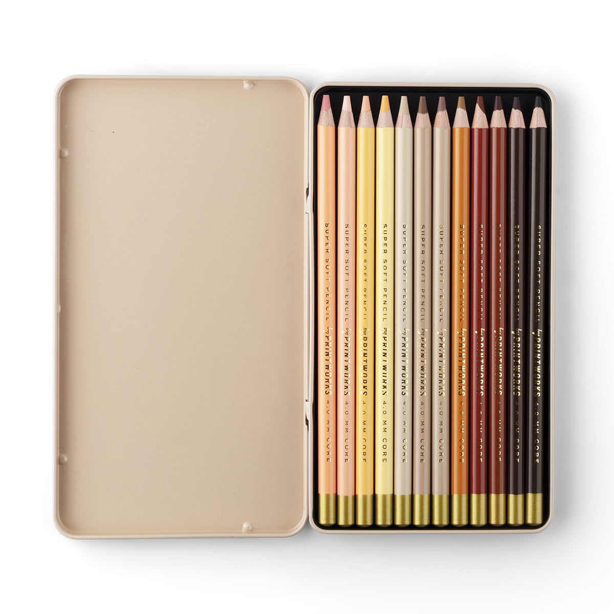 Skin tone pencil set