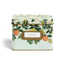 Load image into Gallery viewer, Recipe box | Citrus
