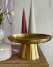 Load image into Gallery viewer, Brass Cake Stand
