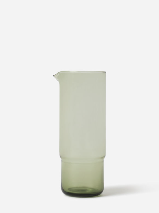 Piccadilly Glass Carafe - Olive