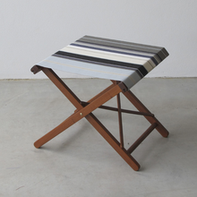 Load image into Gallery viewer, Folding Stool - Cotton Stripe
