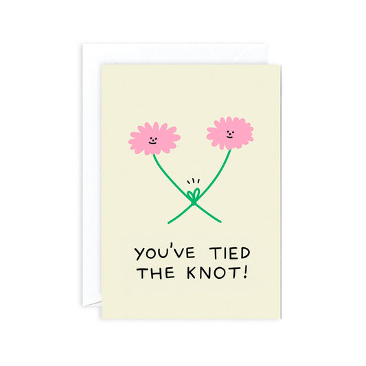 You've tied the knot!