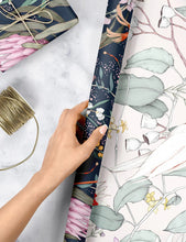 Load image into Gallery viewer, Double-sided Wrapping Paper - Native / Cockatoo
