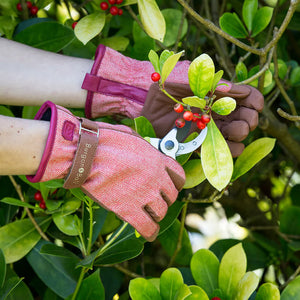 Gardening Glove | Red Tweed