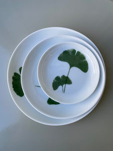 Ginkgo porcelain coupe | 14cm