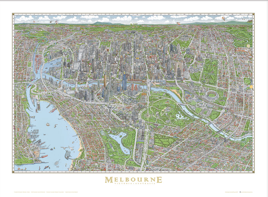 The Melbourne Map