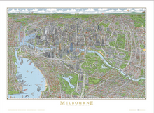 Load image into Gallery viewer, The Melbourne Map

