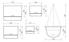 Load image into Gallery viewer, Self-Watering Pot | 170mm - Click &amp; Collect Only
