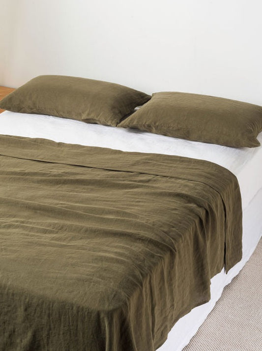 Ivy Linen Flat Sheet