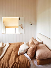 Load image into Gallery viewer, Toast Linen Duvet Cover
