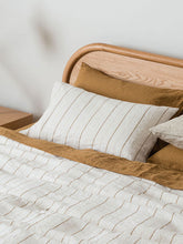 Load image into Gallery viewer, Monday Linen Pillowcase Pair | Miso/Chalk
