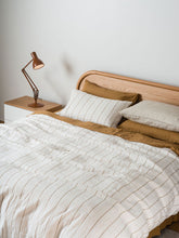 Load image into Gallery viewer, Monday Linen Pillowcase Pair | Miso/Chalk
