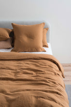 Load image into Gallery viewer, Toast Linen Duvet Cover

